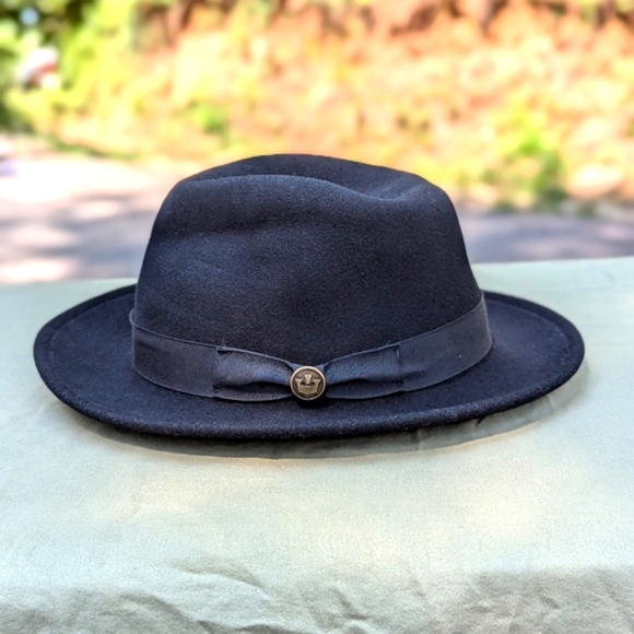 Goorin Bros "The Doctor" Black Wool Hat size L - Picture 1 of 10